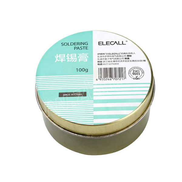 elecall/伊莱科 松香焊锡膏 焊锡膏100g 1盒【多少钱 规格参数 图片