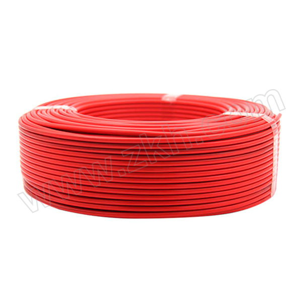 HENGFEI CABLE/恒飞电缆 BVR-450/750V-1×6 红色 100m 1卷 铜芯聚氯乙烯绝缘软电缆