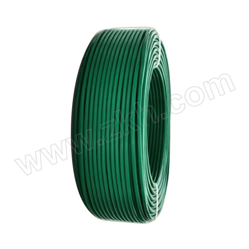 QIFAN/起帆 铜芯聚氯乙烯绝缘B级阻燃连接软电线 ZB-RV-300/500V-1×0.5 绿色 100m【软线】 1卷