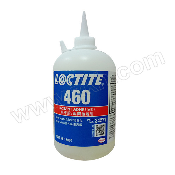 LOCTITE/乐泰 瞬干胶-低粘度低白化型 460 低气味 低白化 500g 1瓶
