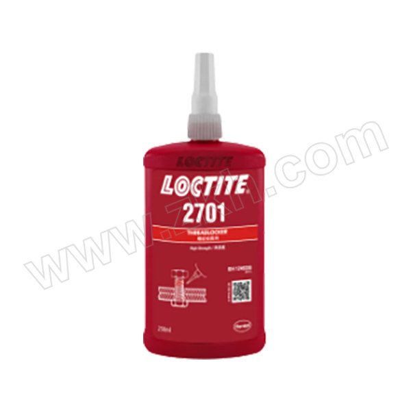 LOCTITE/乐泰 螺纹锁固胶-高强度耐油型 2701 绿色 高强度 250mL 1瓶