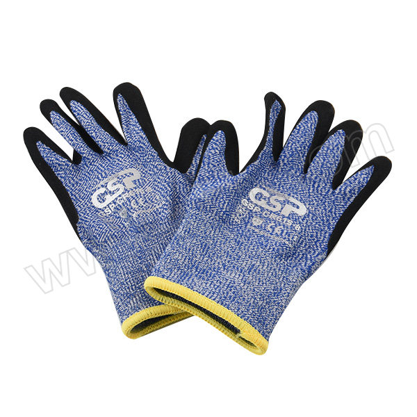 GSP/康思曼 Tuffalene®丁腈磨砂涂层防割手套 CR615 8码 5级防割 1副