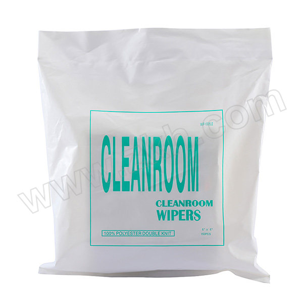 CLEANROOM/净雅 千级聚脂纤维无尘布  WIP-1006DLE (1009LE共用包装) 6"×6" 125±3g 150张 1包