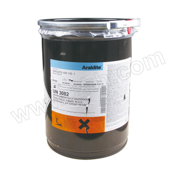 ARALDITE/爱牢达 环氧结构粘接胶主剂-低挥发型 AW139-1 20kg 1桶