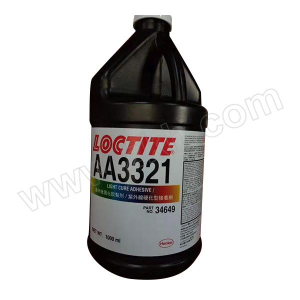 LOCTITE/乐泰 UV光固化胶-医疗专用 3321 透明 1L 1桶