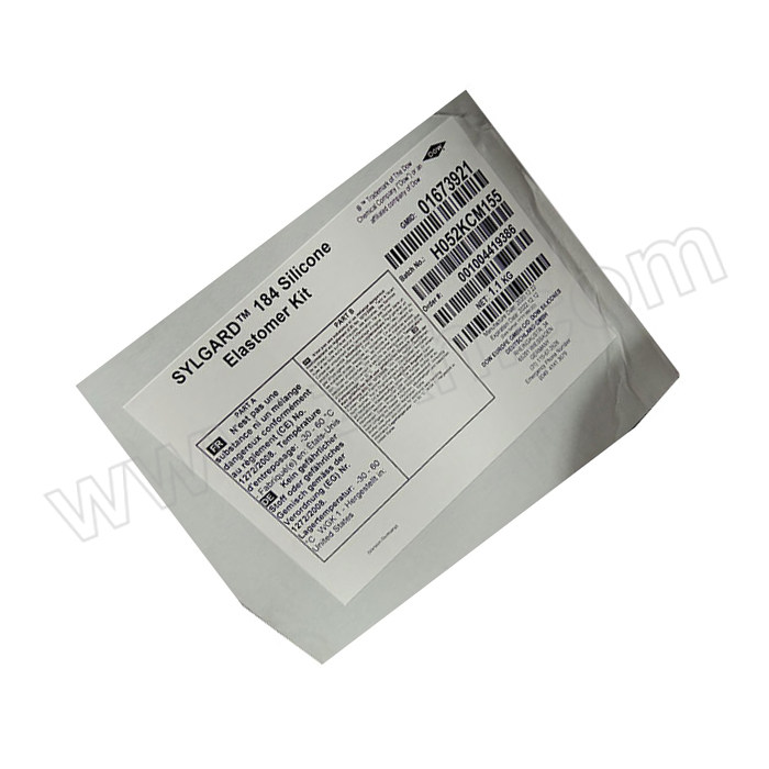 DOWSIL/陶熙 有机硅灌封胶-光学透明型 184 双组份(A:B=10:1) 1.1kg 1套