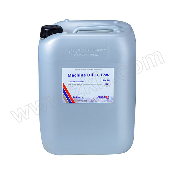 CARGO 食品级合成通用润滑油 MACHINE OIL FG LOW 46 20L 1桶