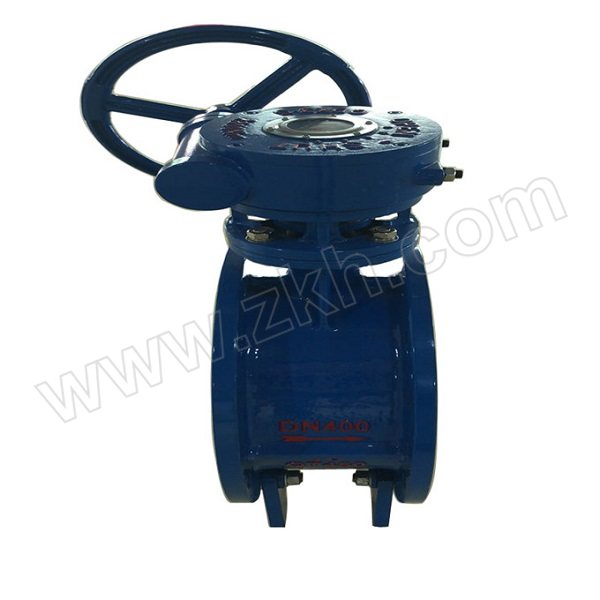 BIAOGUANG/标光 球墨铸铁蝶阀 D343X-10Q-DN2600 PN10 法兰连接接口 球墨铸铁阀体 1台