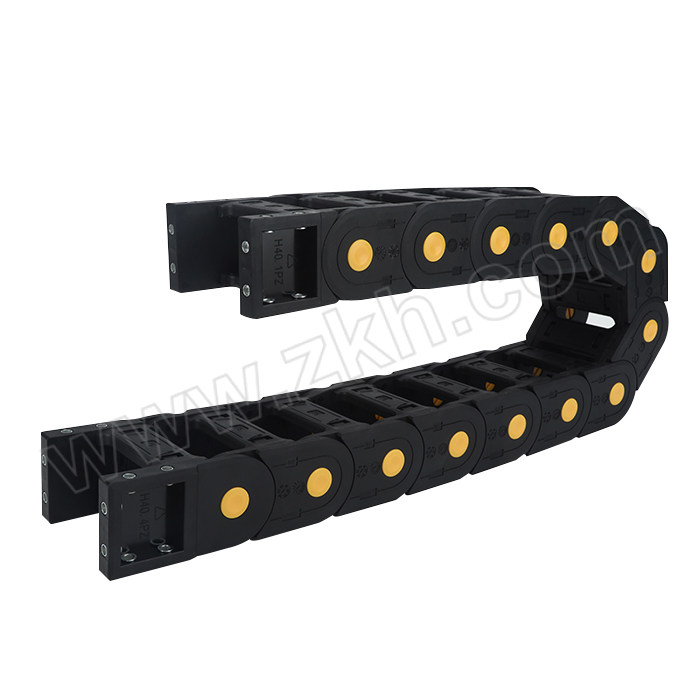 HYSKM/云上科贸 封闭尼龙拖链 H40-50 内径40×50mm外径60×73mm 封闭 1m 1条