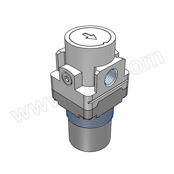 SMC AR系列模块式减压阀 AR20-02-A 压力范围0.05~0.7MPa 接口Rc1/4 1个