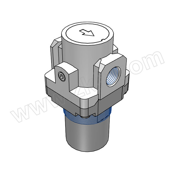 SMC AR系列模块式减压阀 AR40-04-A 压力范围0.05~0.7MPa 接口Rc1/2 1个