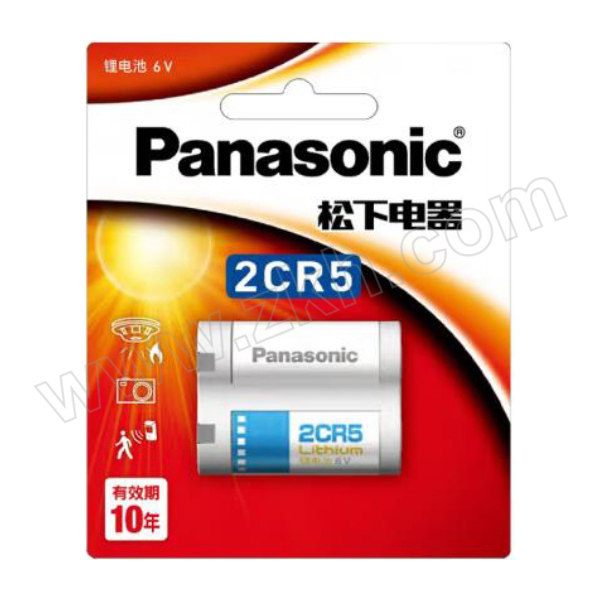 PANASONIC/松下 锂电池 2CR5 6V 1个