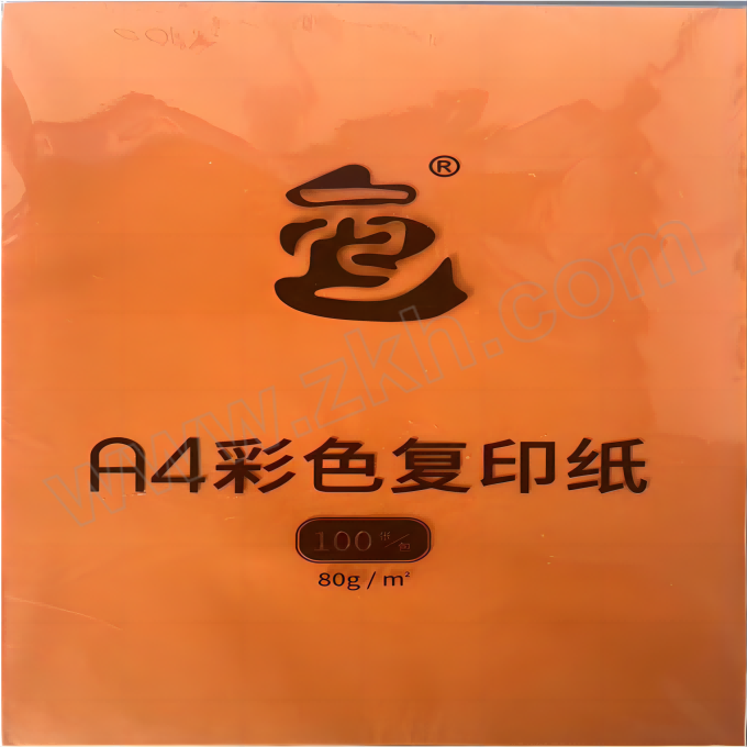 YS/元色 彩色加厚A4打印纸 BW-CFZ-2 210×297mm 大红色 100张 1包
