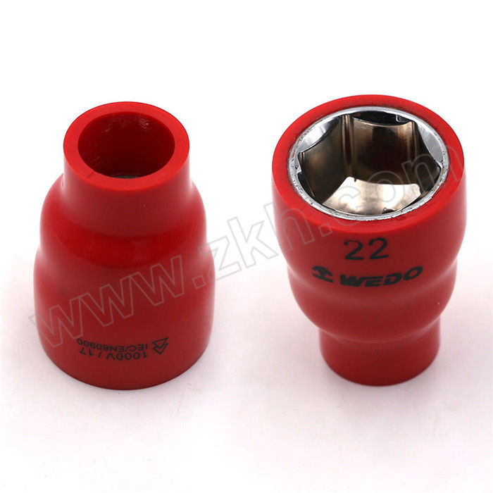 WEDO/维度 3/8"绝缘浸塑套筒头 IN535A-10 10mm 1把
