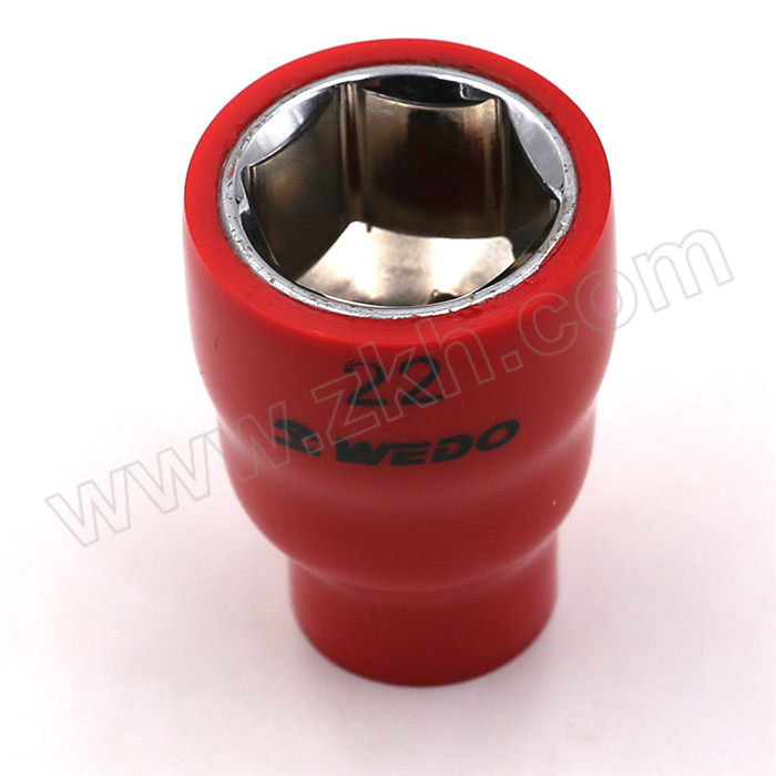 WEDO/维度 3/8"绝缘浸塑套筒头 IN535A-10 10mm 1把