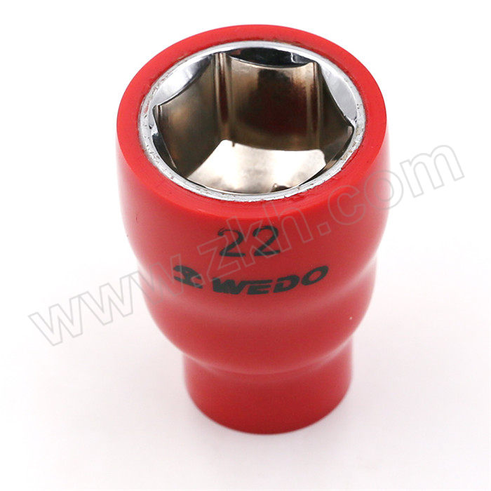 WEDO/维度 1/2"绝缘浸塑套筒头 IN536A-26 26mm 1把