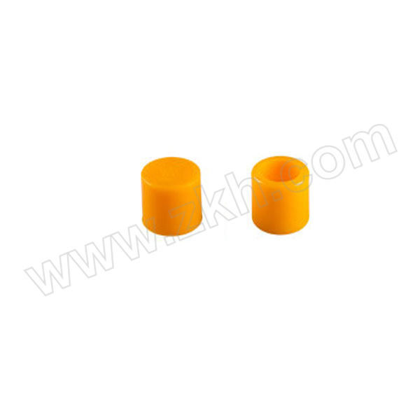 GORAL/斑羚 金相分析冷镶嵌用圆形橙色硅胶模具 50×23mm 30度 3个 1盒