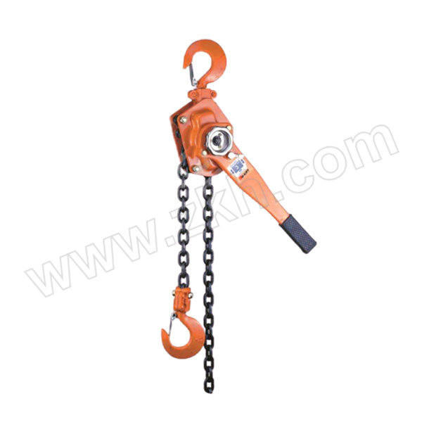 HULIFT/虎力 HLB系列手扳葫芦 HLB75A 额定载荷0.75t 起升高度1.5m 链条数1 1个