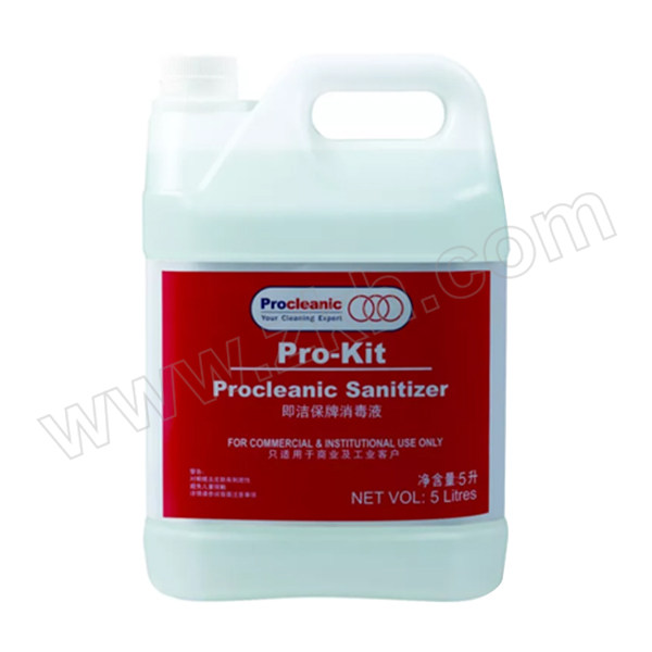 PROCLEANIC/即洁保 消毒剂 5L×4桶 1件