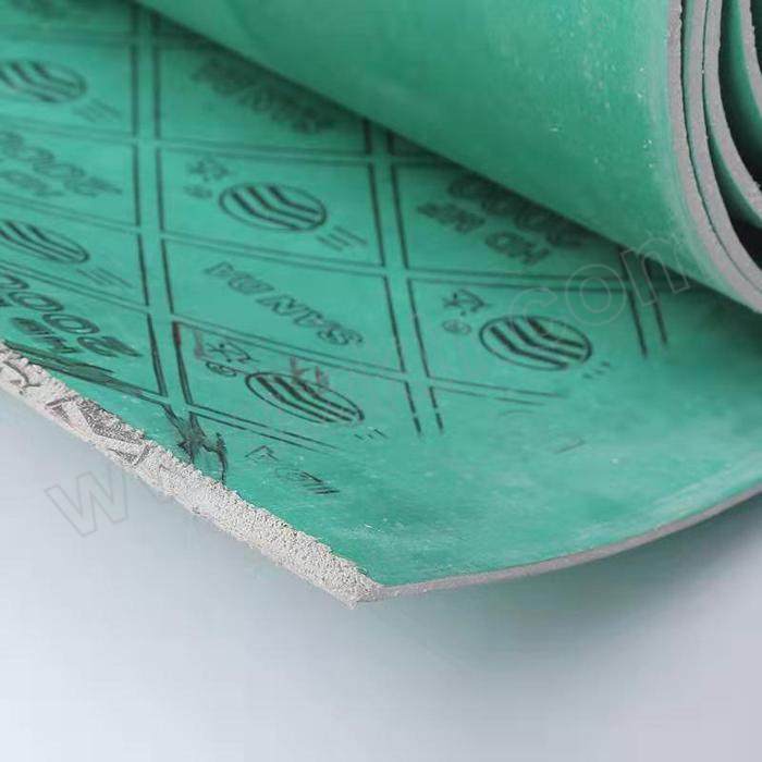 CHAOYUE/超越 NY450耐油石棉橡胶板 CY-M-MF01-可定制 1500×4000×0.5mm 三达绿 每卷50kg 1千克