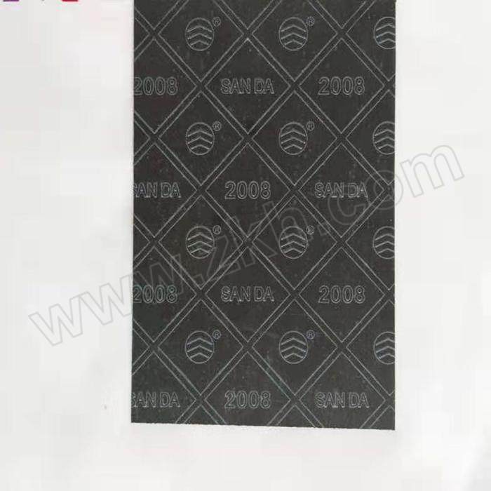 CHAOYUE/超越 XB450高压石棉橡胶板 CY-M-MF01 1500×1350×4.0mm 三达黑咖色 2m² 1张