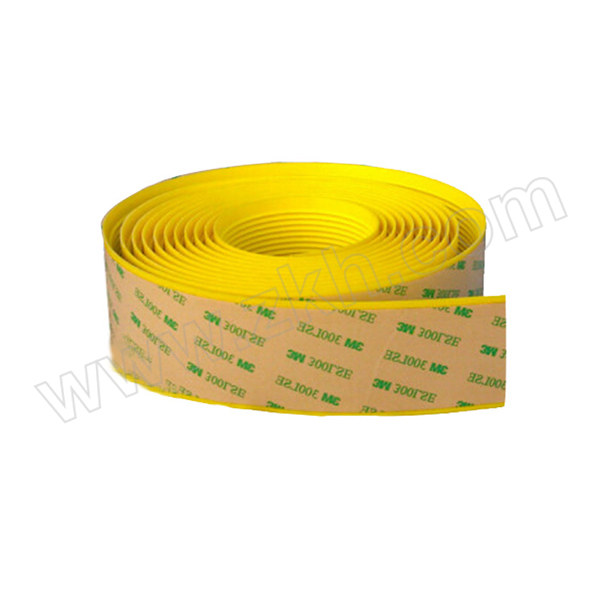 SAFEWARE/安赛瑞 自粘式PVC楼梯防滑条 13831 黄色 4cm×30m 厚度3mm PVC材质 覆3M背胶 1卷