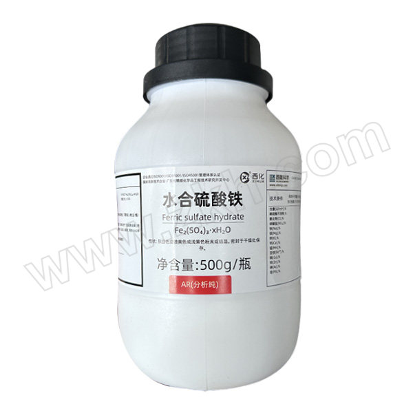 XL/西陇 水合硫酸铁 1160030101700 等级AR;CAS号15244-10-7 500g 1瓶