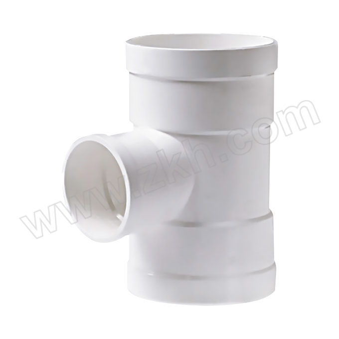 LESSO/联塑 90°异径三通PVC-U排水配件白色 dn315×250 1只