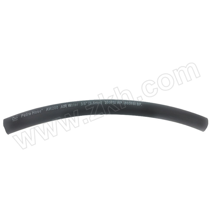 PETROHOSE/帕卓 AirWater200psi空气水管 AA01-10BK-PH-AW200 15.88mm 黑色 120m 1卷