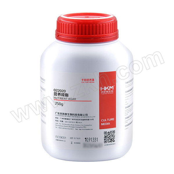 HKM/环凯微生物 营养琼脂 022020 250g 1瓶