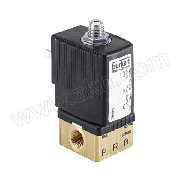 BURKERT/宝帝 6014系列电磁阀 126142 6014-C02 5FFMSGM82-5-024/DC-08 1只