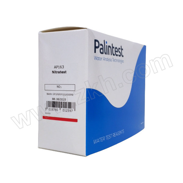 PALINTEST/百灵达 硝酸盐光度计试剂 AP163 量程0.2~20mg/L 200片 1盒