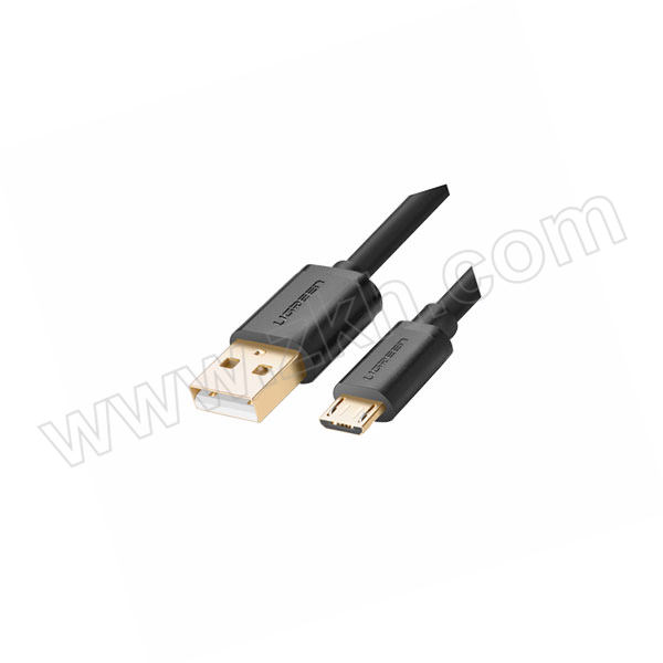 UGREEN/绿联 USB2.0转MicroUSB数据线 60137 1.5m 黑色 1根