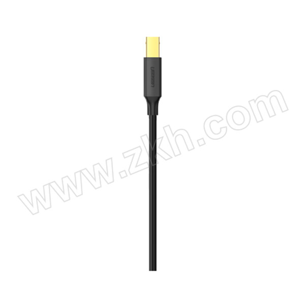 UGREEN/绿联 USB2.0高速打印机线 10350 AM/BM方口 1.5m 黑色 1根