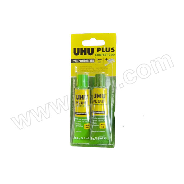 UHU 德国UHU PLUS ENDFEST 300KG 环氧树脂AB胶 45640 卡装 2×15mL 1组