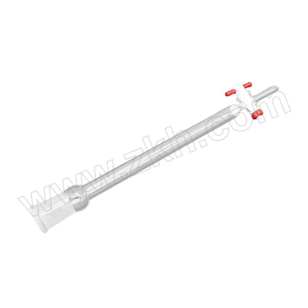 I-QUIP/芯硅谷 具砂板闪式层析柱(带内磨口和四氟节门) C3555-A305mm-1EA 外径17mm 内径13.4mm 有效长度305mm 24/40 壁厚1.8mm 节门2mm 1个