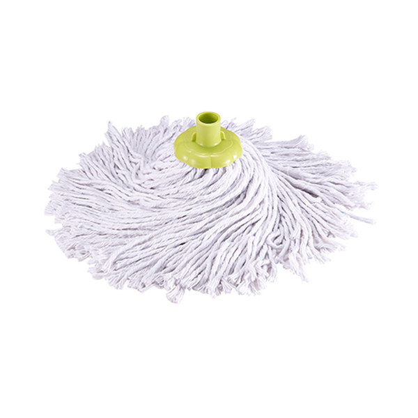 kk普白棉纱地拖头2602350g不含杆1把