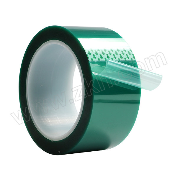 3J PET高温绿胶带 PET绿胶 绿色 0.06mm×60mm×33m 1卷