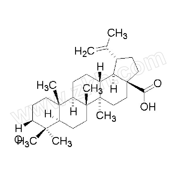 ALADDIN/阿拉丁 白桦脂酸 B123958-5g CAS号472-15-1 97% 1瓶