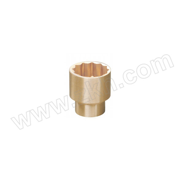 QIAOFANG/桥防 铝青铜防爆3/4"加长风动套筒 110D-46-Al-Cu 46mm 1件