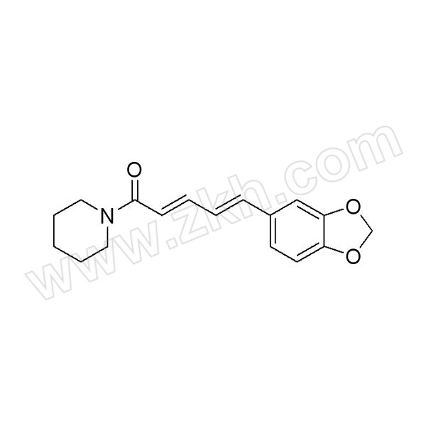 ALADDIN/阿拉丁 胡椒碱 P107402-25g CAS号94-62-2 97% 1瓶