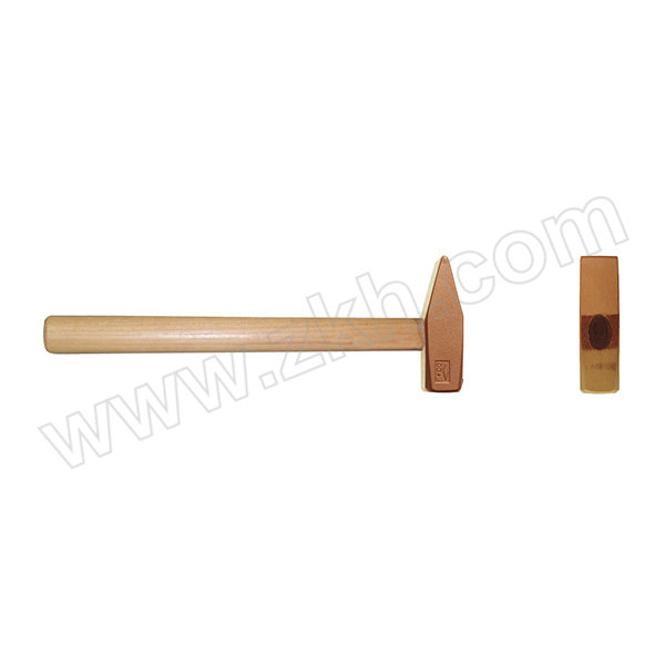 AmpcoSafetyTools/安博科防爆工具 防爆木柄德式横头锤 FS0200B 200gr 1把