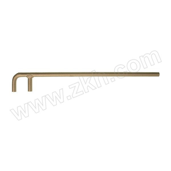 AmpcoSafetyTools/安博科防爆工具 铝青铜防爆阀轮钩扳手 CX0500A 50×88×500mm 1把