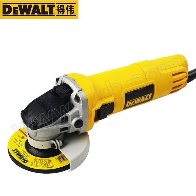 DEWALT/得伟 细手柄侧开关角磨机 DWE8100S-A9 100mm 720W 1台