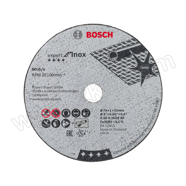 BOSCH/博世 切割片(5片装) 2608601520 1盒