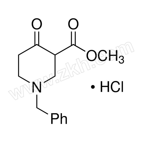 ALADDIN/阿拉丁 1-苯甲基-4-氧代-3-哌啶甲酸甲酯盐酸盐 M158586-100g CAS号3939-01-3 ＞98.0%(HPLC) 1瓶