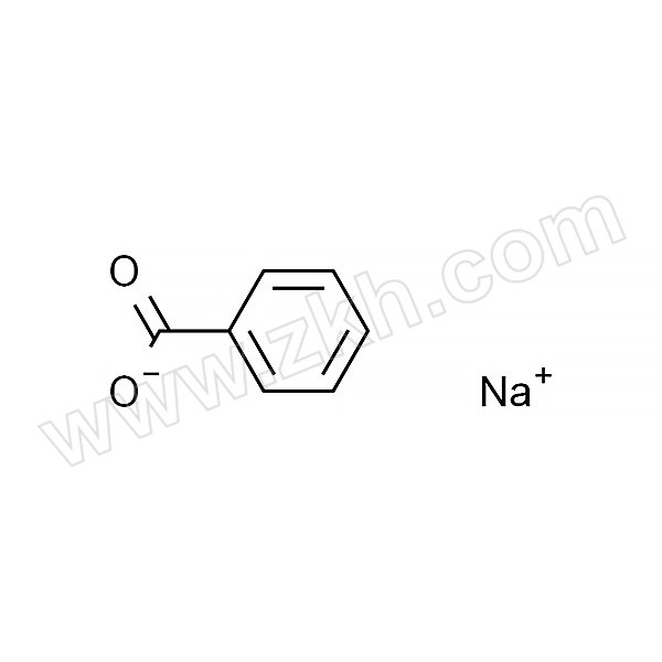 ALADDIN/阿拉丁 苯甲酸钠 S104125-100g CAS号532-32-1 CP,99.0% 1瓶