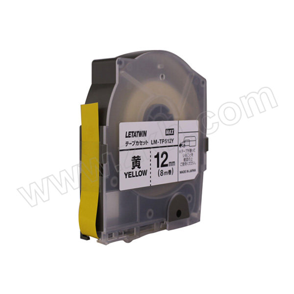 MAX/美克司 贴纸 LM-TP512Y 适用MAX LM-550系列打印机 8m 1卷