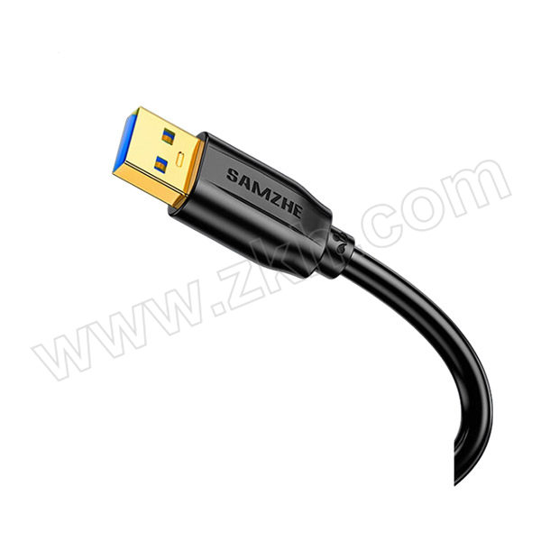 SAMZHE/山泽 USB3.0延长线 UK-015 黑色 1.5m 1根