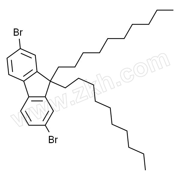 ALADDIN/阿拉丁 2,7-二溴-9,9-二癸基芴 D154556-5G CAS号175922-78-8 ＞98.0%(HPLC) 1瓶
